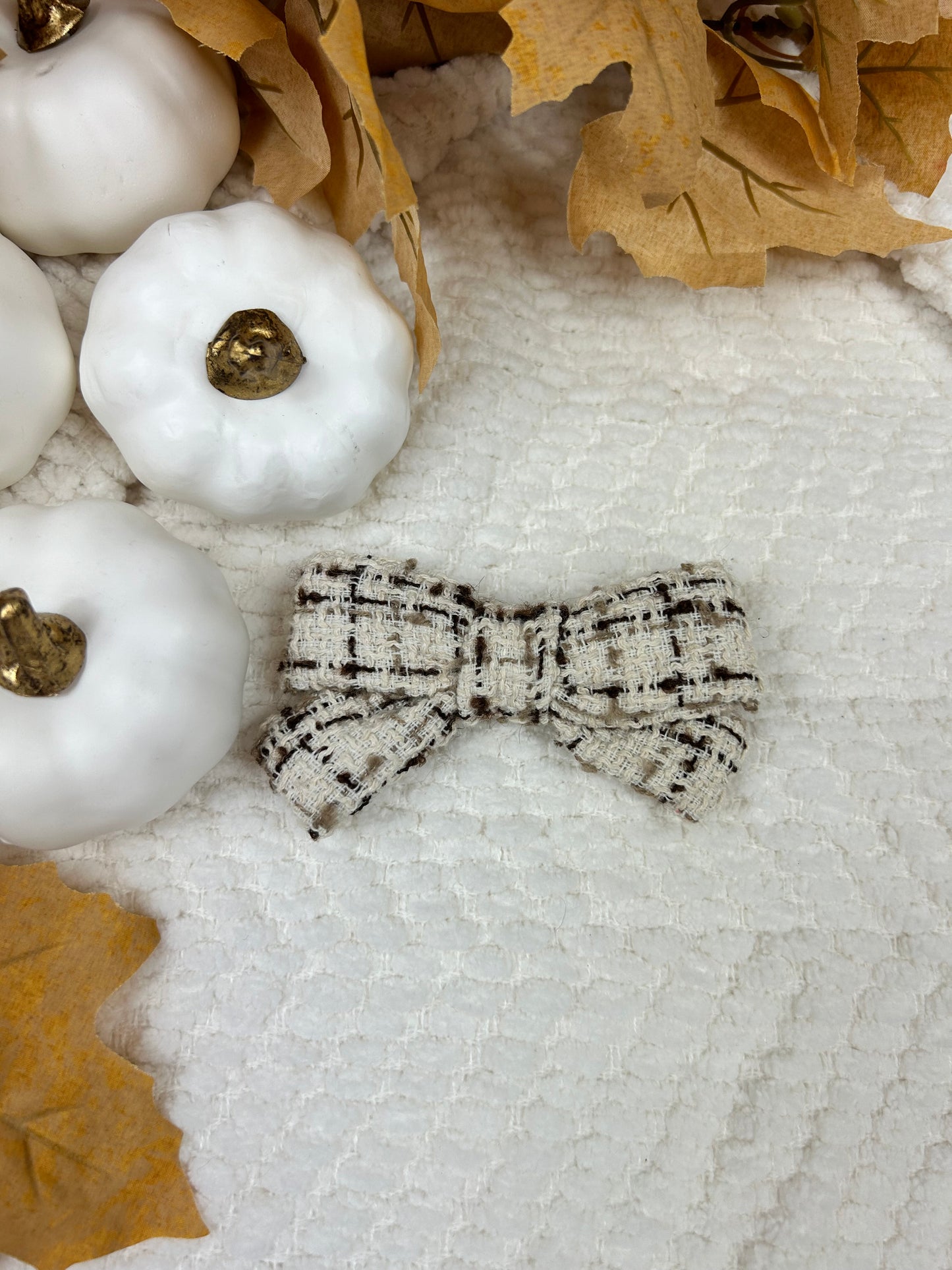 Toasted Maple Hair Bow