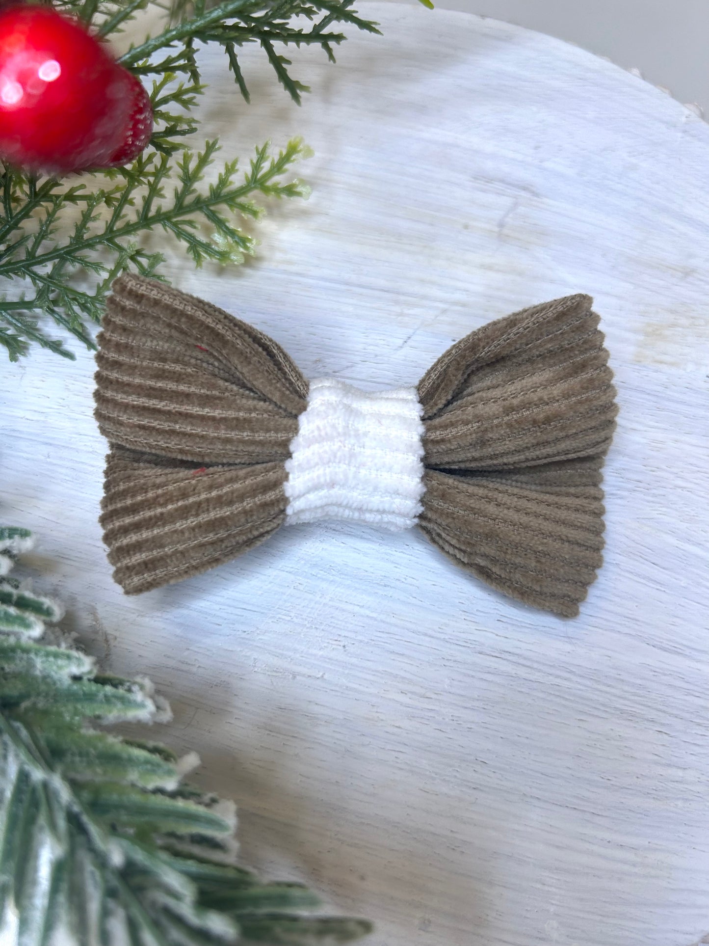 Ginger Bread Hair Bow