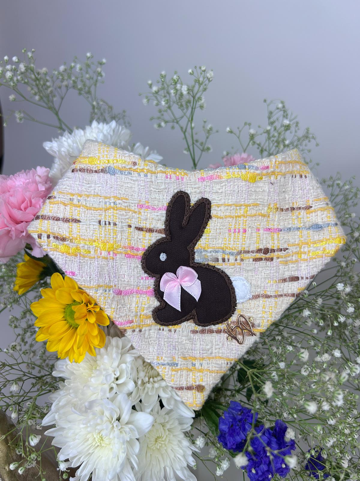 Chocolate Bunny Bandana
