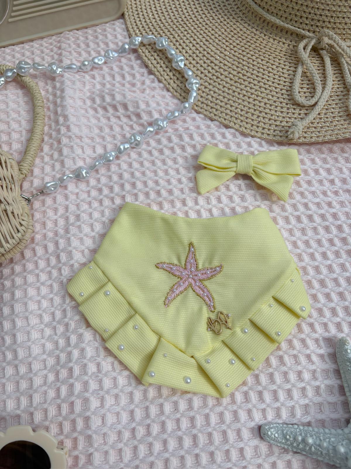 Yellow Pearl Bandana