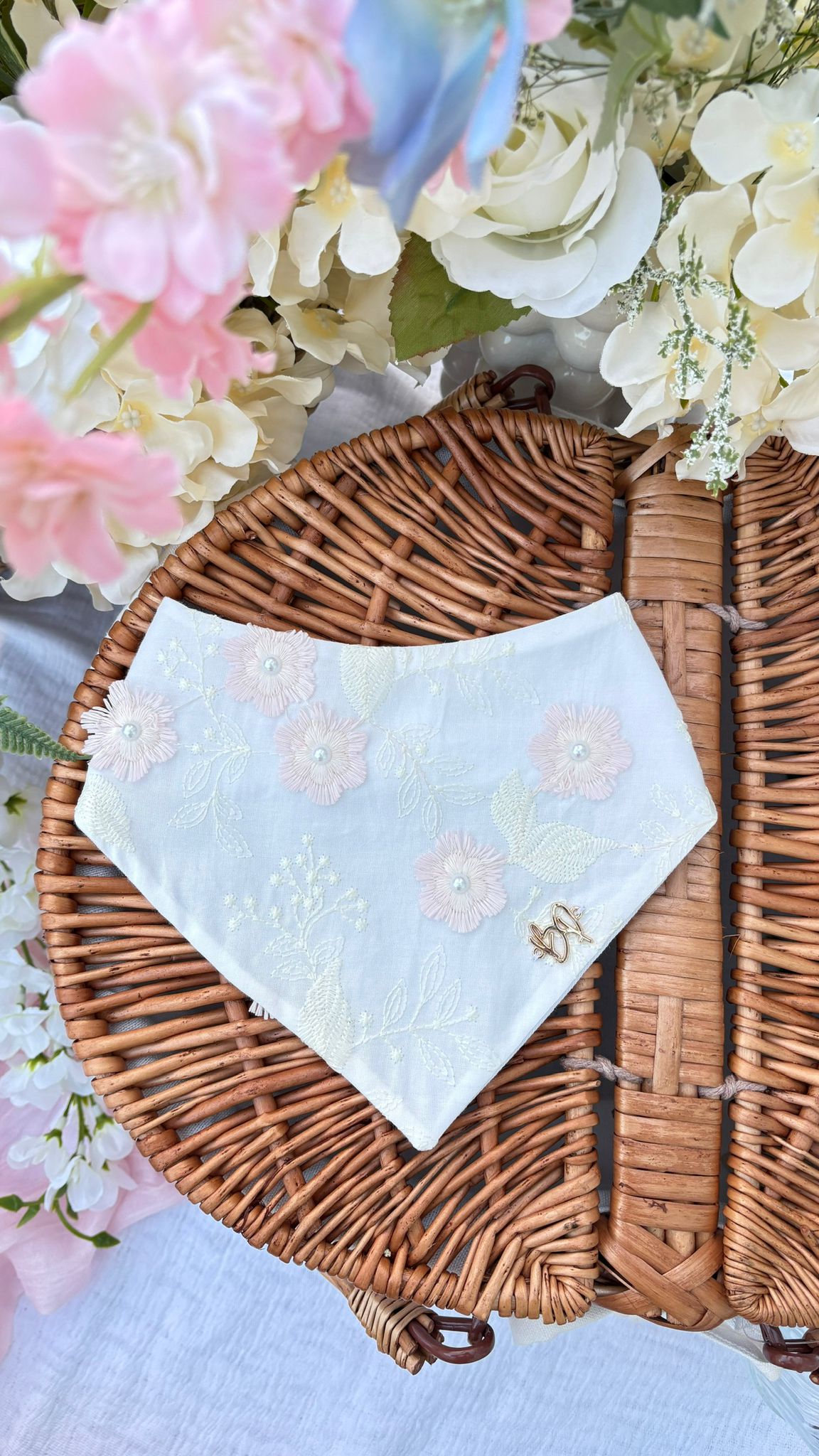Blush Petals Bandana