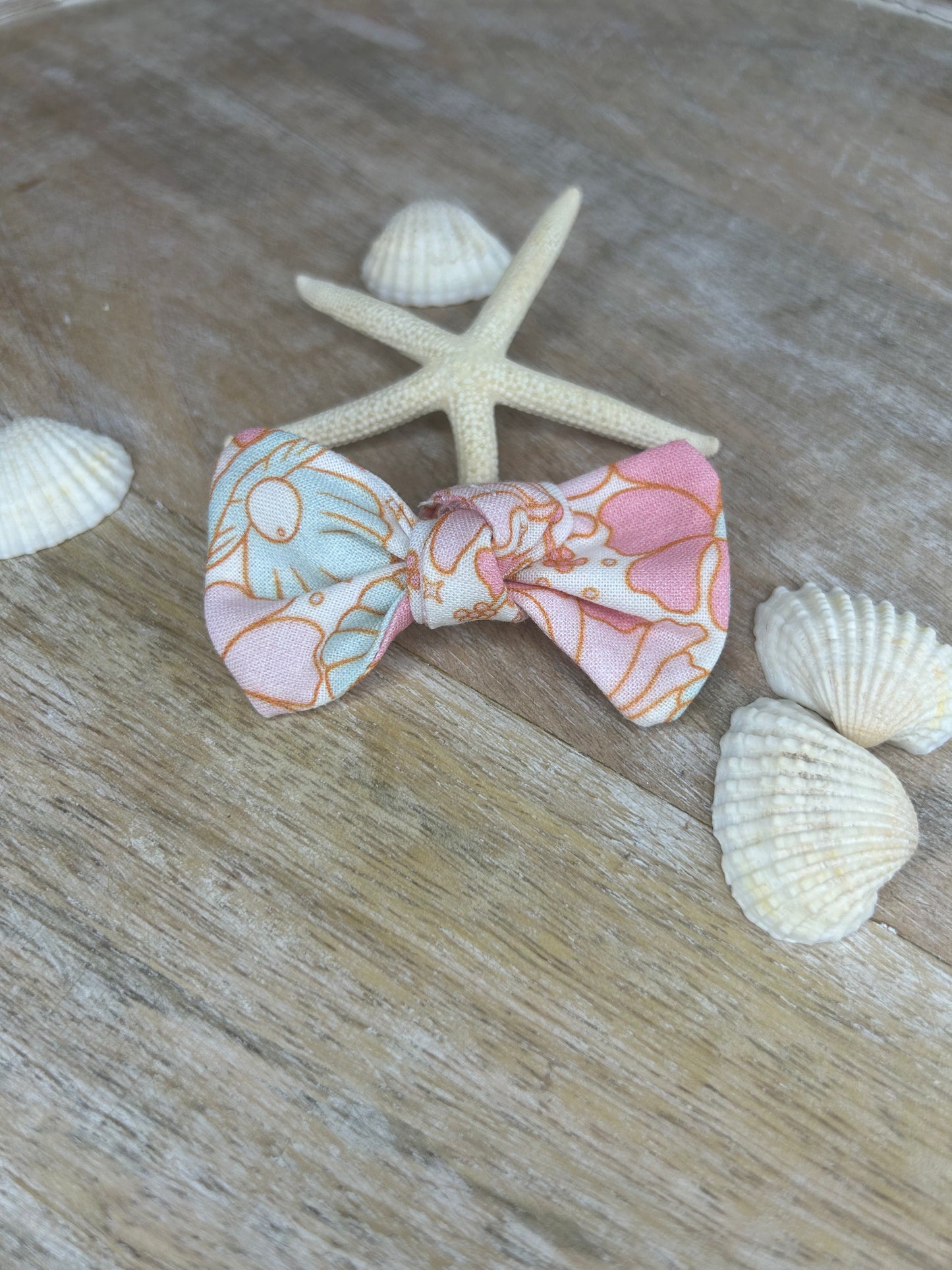Sea Shells Hair Bow