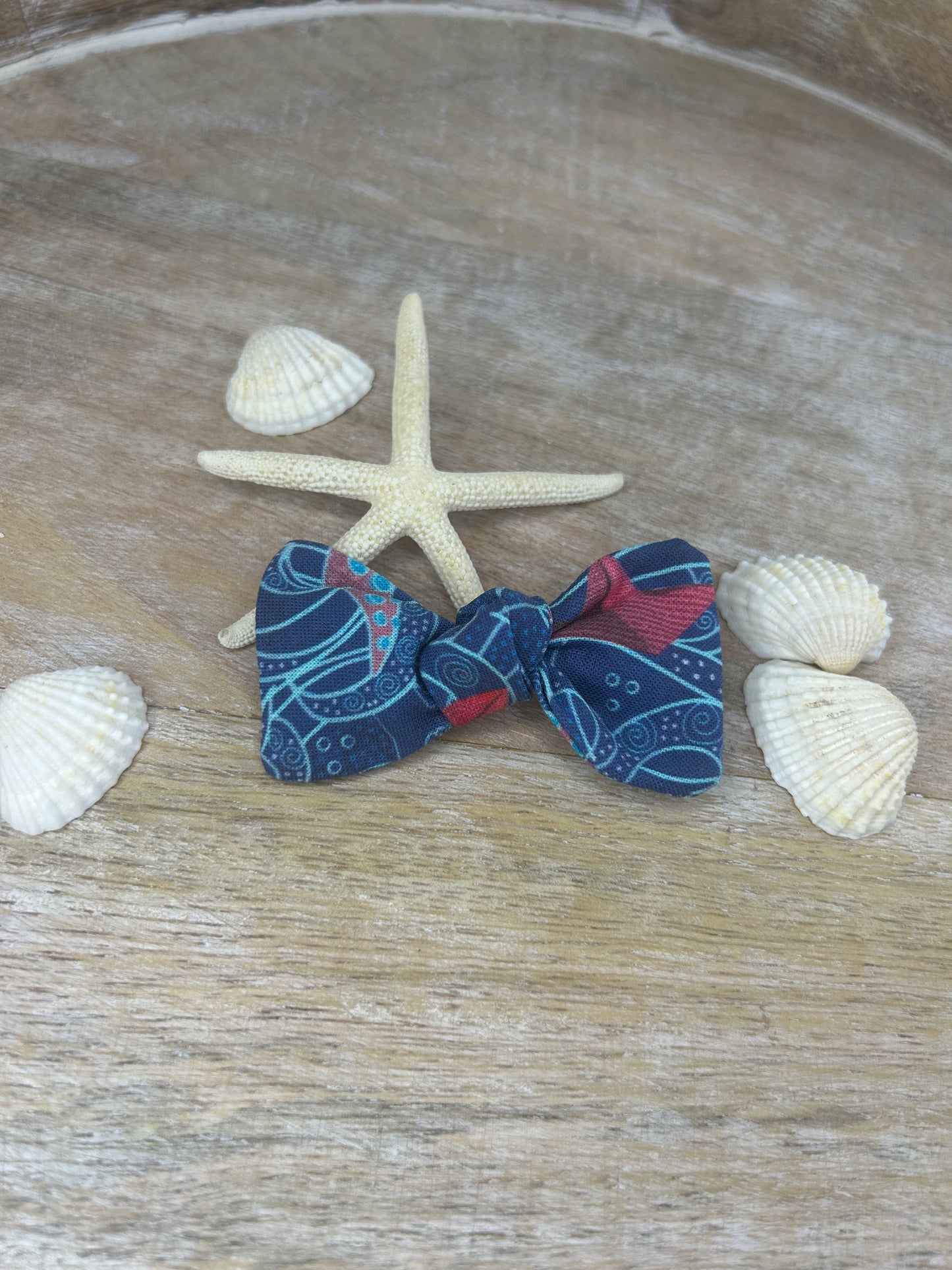 Octopus Wave Hair Bow