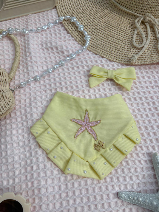 Yellow Pearl Bandana