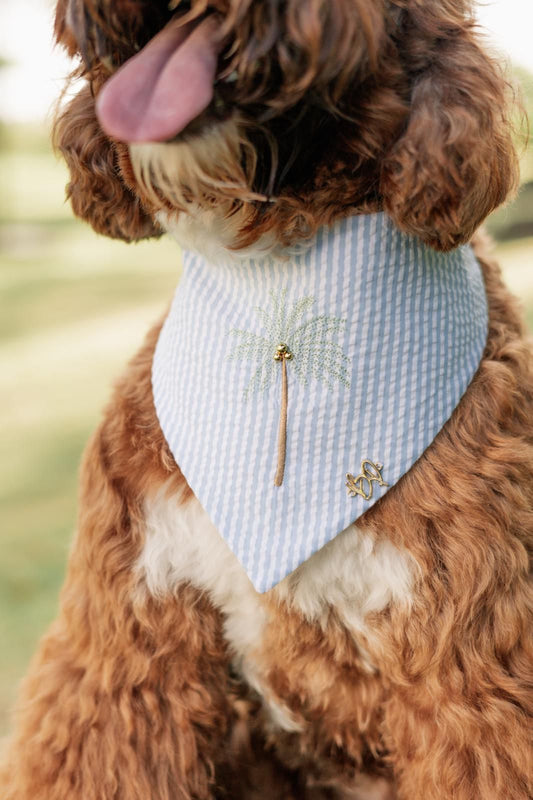 Palm Springs Blue Bandana