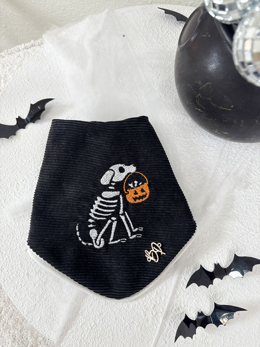 Dog Skeleton Bandana