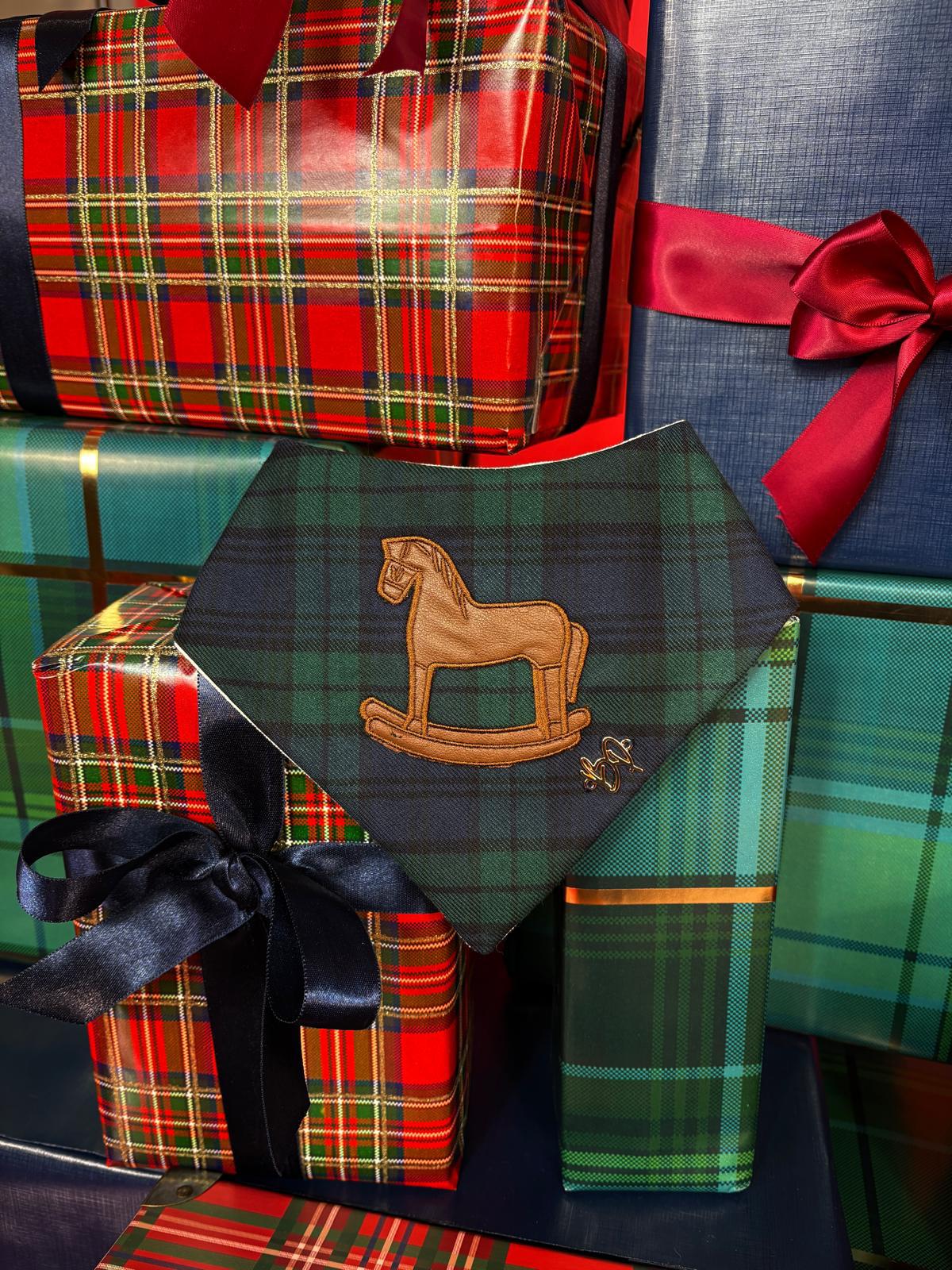 Winter Polo Horse Bandana